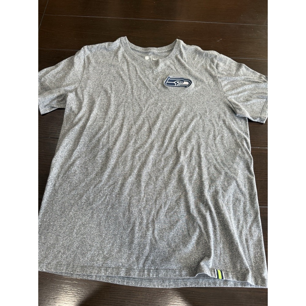 Nike Men's Seattle Seahawks Regular Fit T-Shirt Sz XL Gray